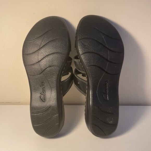 Clarks Womens Leisa Spring Leather Sandal Size 7 NEW - Picture 3 of 5